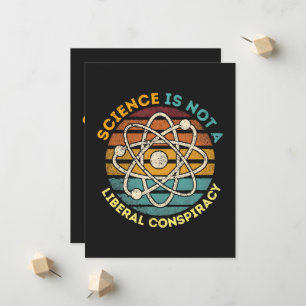 Faire-part La science n'est pas un complot libéral