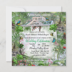 Faire-part La serre victorienne