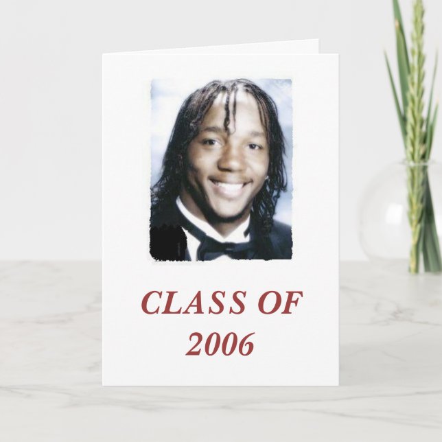 Faire-part lanceyannouncement, CLASSE de 2006 (Devant)