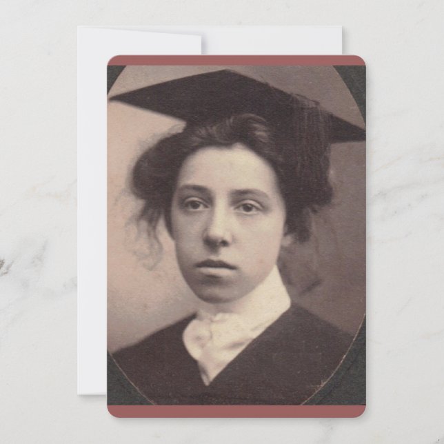 Faire-part Le diplômé (Devant)