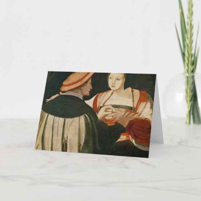 Faire-part Le fiançailles (Devant)