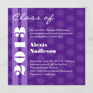 Faire-part Le pourpre tient le premier rôle le nouveau