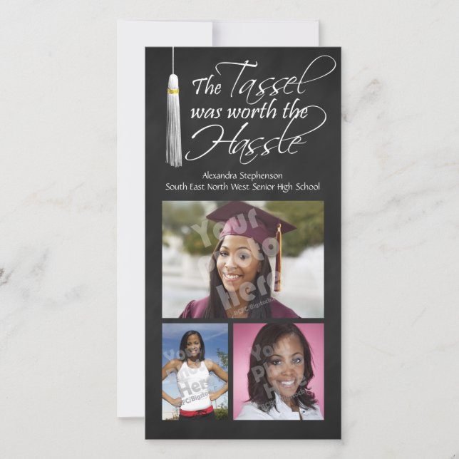 Faire-part Le Tassel valait le coup du Hassle (Devant)