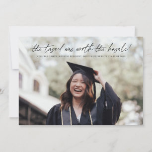Faire-part Le Tassel Vaut La Diplôme De Script Hassle