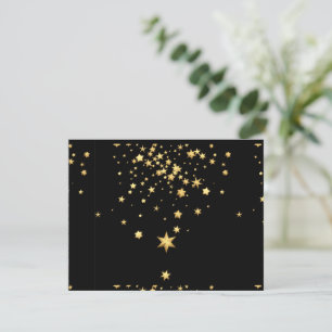 Faire-part Les étoiles d'or