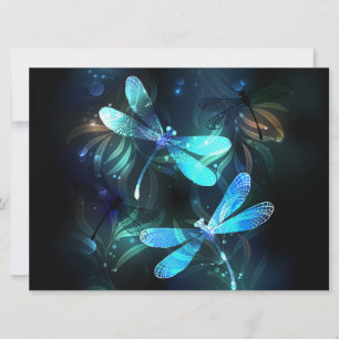 Faire-part Les libellules du lac