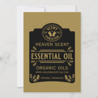 Les odeurs essentielles d'huile