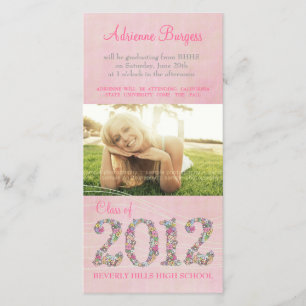 Faire-part L'été se développe classe de l'obtention du