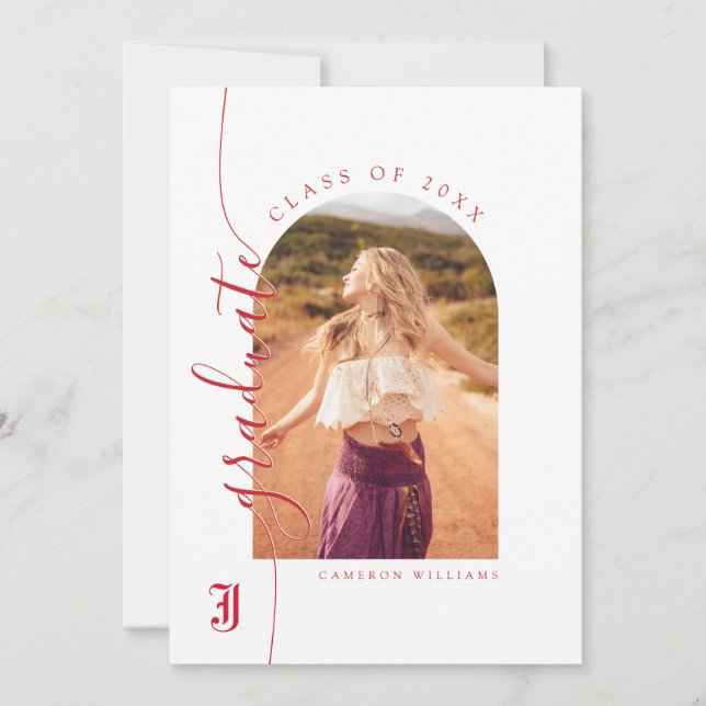 Faire-part Licence de l'Université d'État de Jacksonville (Devant)