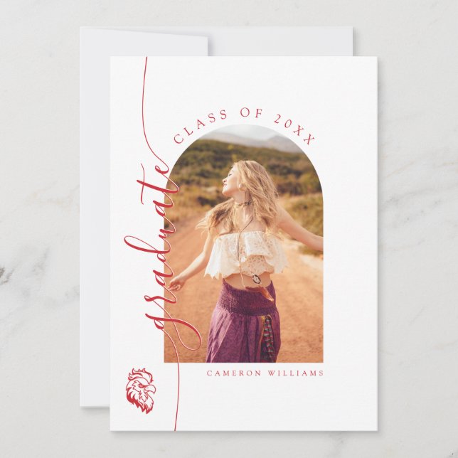 Faire-part Licence de l'Université d'État de Jacksonville (Devant)