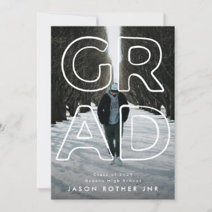 Faire-part LIGNE MOINDRE   Photo contemporaine