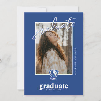 Faire-part Logo des Panthers de l'Université d'Illinois orien