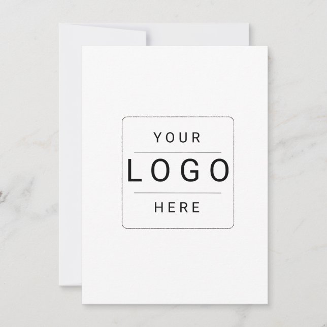 Faire-part Logo personnalisé (Devant)