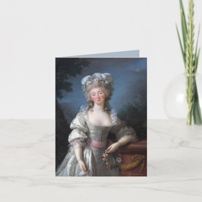Faire-part Madame du Barry  (Devant)