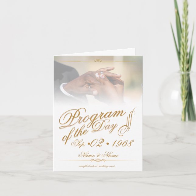 Faire-part Mains d'un couple de couleur de mariage épinglent  (Devant)