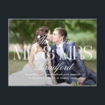 Faire-part Mariage Big News - Blanc<br><div class="desc">Annonces mariages modernes et élégantes de Berry Berry Sweet Designs. Visitez notre showroom design à WWW.BERRYBERRYSWEET.COM . Plus d'options de design et de couleurs sont disponibles.</div>