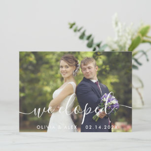 Faire-part Mariage sur mesure avec photo personnalisée