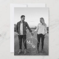 Mariage typographique luxueux Enregistrer la date