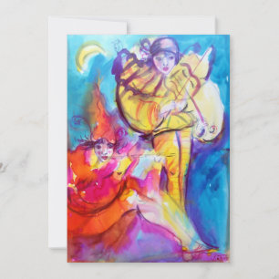 FAIRE-PART MASQUÉRADE VÉNITIENNE / NOCTURNE MUSICALE