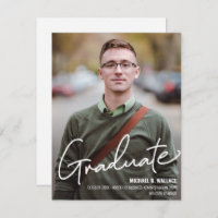 MBA Business Graduate Nom photo personnalisé