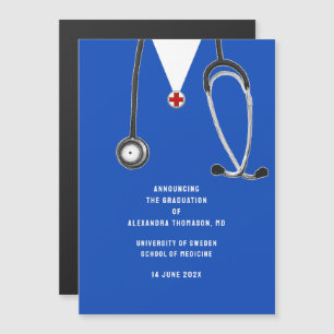 Faire-part Médicale d'études supérieures