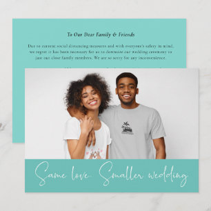 Faire-part Même Amour Mariage Plus Petit Réduction Taille Pho