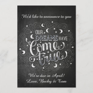 Faire-part mignon de grossesse