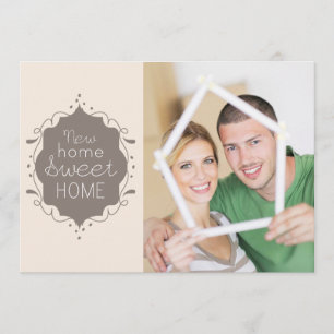 Faire-part mobile à la maison doux à la maison de