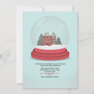 Faire-part mobile du monde d'hiver