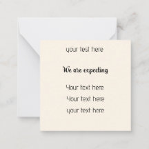 Faire-part momma attendue