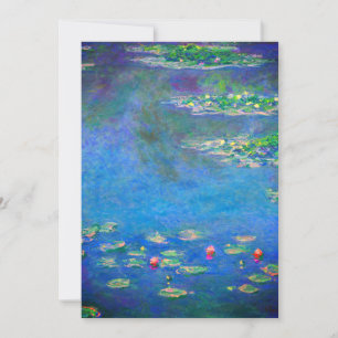 Faire-part Monet Water Lilies 1906
