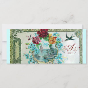 FAIRE-PART MONOGRAMME ROMANTİCA 3