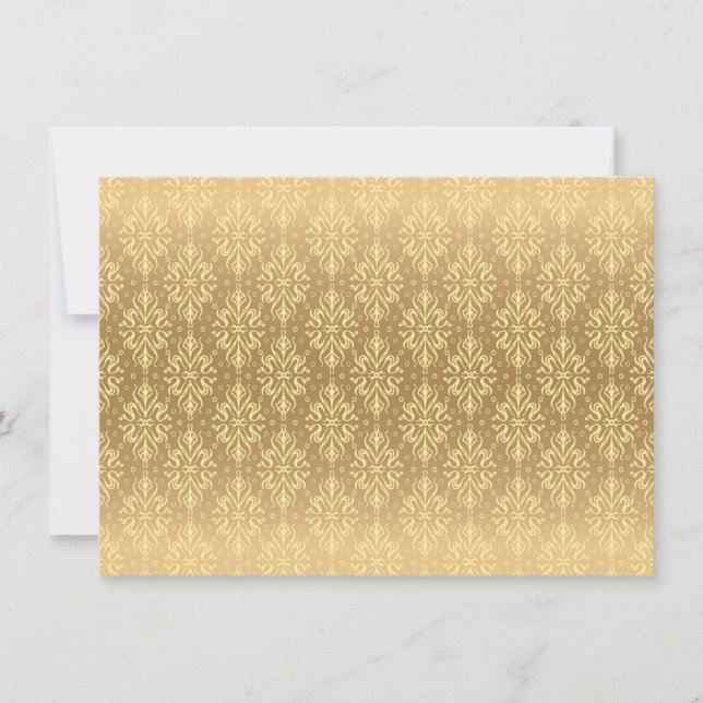 Faire-part Motif Vintage de luxe 2 (Devant)