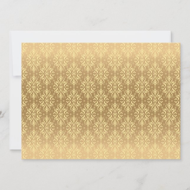 Faire-part Motif Vintage de luxe 2 (Devant)