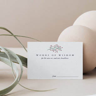 Faire-part Mots de sagesse saintes et saintes pour les jeunes