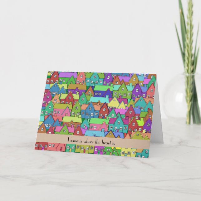 Faire-part Moving House New Home personnalisé (Devant)