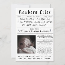 Newborn Cries Birth
