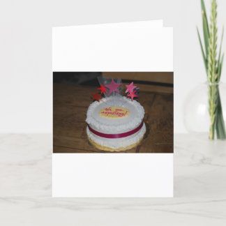 Faire-part Nous Attendons Le Gâteau