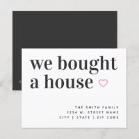 Nous Avons Acheté Une Carte Postale Maison Simple 