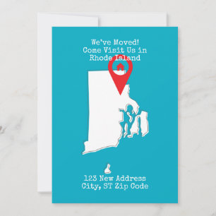 Faire-part Nous avons bougé ! Venez nous rendre visite à Rhod