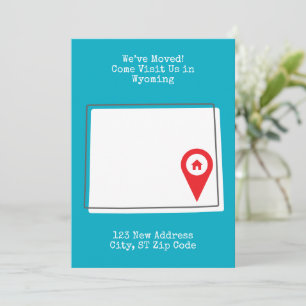 Faire-part Nous avons bougé ! Venez nous rendre visite au Wyo