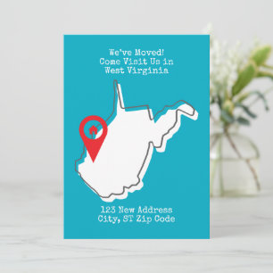 Faire-part Nous avons bougé ! Venez nous rendre visite en Vir