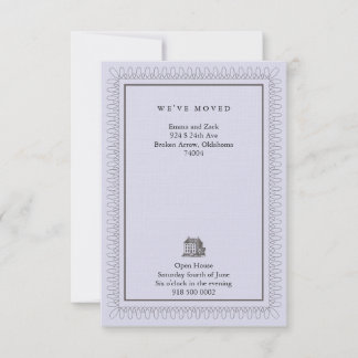 Faire-part Nous avons déménagé