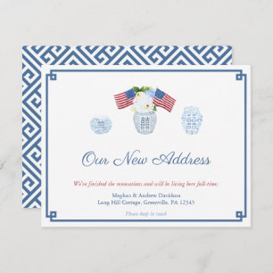 Faire-part Nous avons déménagé Accueil Classic Ginger Jar Nou