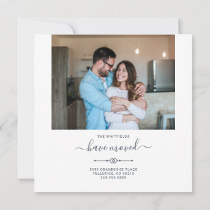 Faire-part Nous avons déménagé Changement d'adresse Photo Dém
