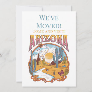 Faire-part Nous avons déménagé en Arizona