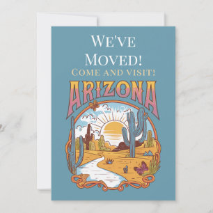 Faire-part Nous avons déménagé en Arizona Nouvelle Adresse