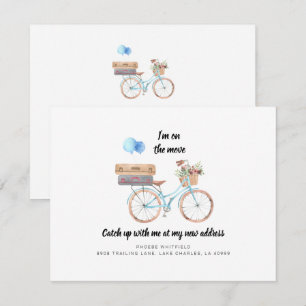 Faire-part Nous avons déménagé Nouvelle Adresse Déplacement d