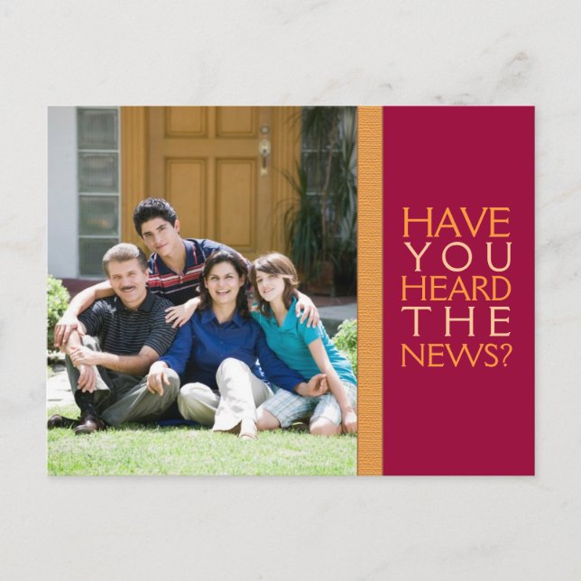 Faire-part Nous avons déménagé ! Nouvelle carte postale photo (Devant)