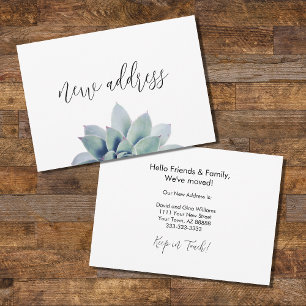 Faire-part Nous avons déménagé Simple Nouvelle Maison Élégant